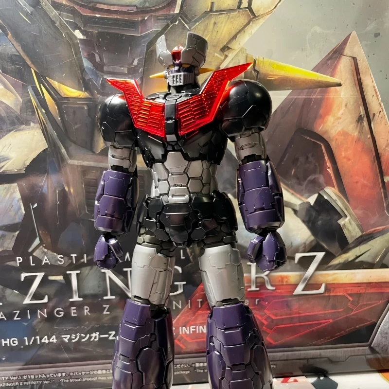 Original 1/144 Bandai Infinity Hg Mazinger Z Japanese Models Ver. Anime Action Figures Statue Models Collecti Toy Festival Gifts