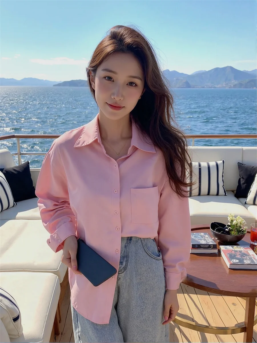 قمصان نسائية عتيقة بأكمام طويلة، قمصان دانتيل، لوحة زخرفة، زر أمامي، أنيق، أنيق، أنيق، نمط أنثى، مكتب عمل للسيدات