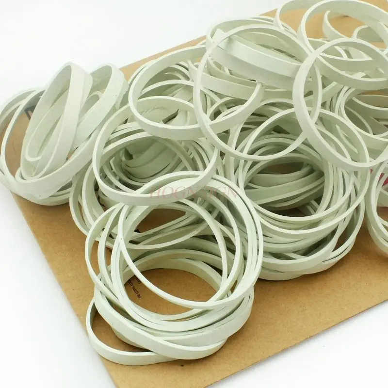 Elastico Bianco Da 100G, Elastico In Pelle Bovina, Elastico Ispessito, Elastico Allargato, Elastico.-image