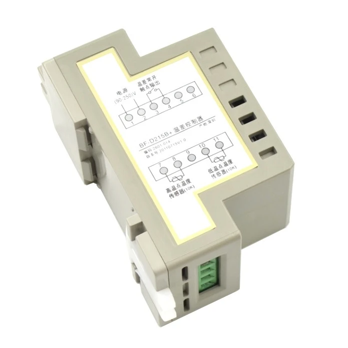 BF-D215B + السكك الحديدية نوع مقياس درجة الحرارة الشمسية المياه الساخنة تداول درجة الحرارة الفرق المراقب المالي #4