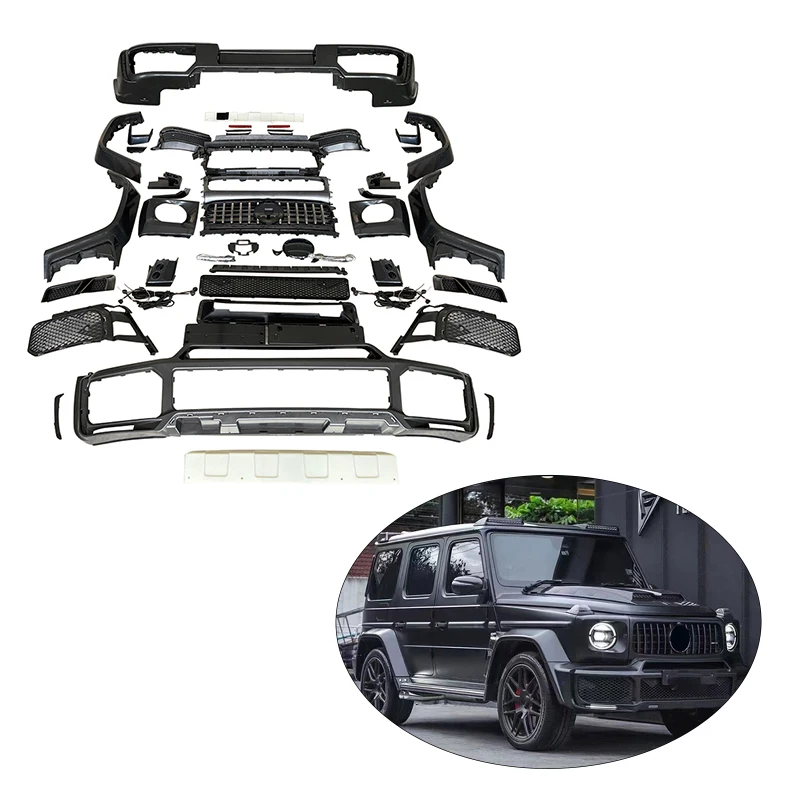 Car Body Kits Accessories Bumper Guard Grille Rearview Mirror W464 upgrade to Brabus kits For BENZ W464 BRABUS