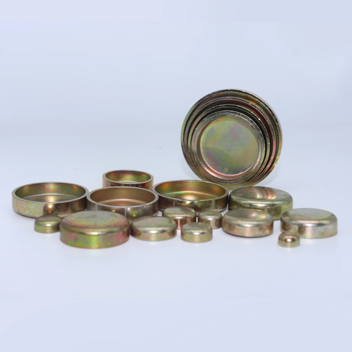 108 unidades de tapón de núcleo de expansión de congelación de motor diésel Universal chapado en Zinc para culata de Tractor y bloque Welch Frost Cap 8-36mm Kit