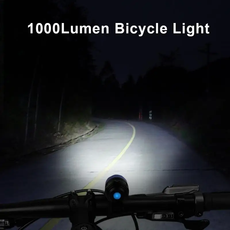 Waterproof LED Bicycle Headlight 1200 Lumen USB Rechargeable Bike Front Light Lamp Flashlight Luz Bicicleta MTB Accessories