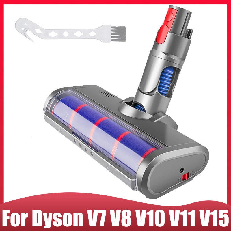 Für Dyson V7 V8 V10 V11 V15 Staubsauger Soft Roller Reiniger Kopf, Boden Bürstenkopf Werkzeug Ersatzteile