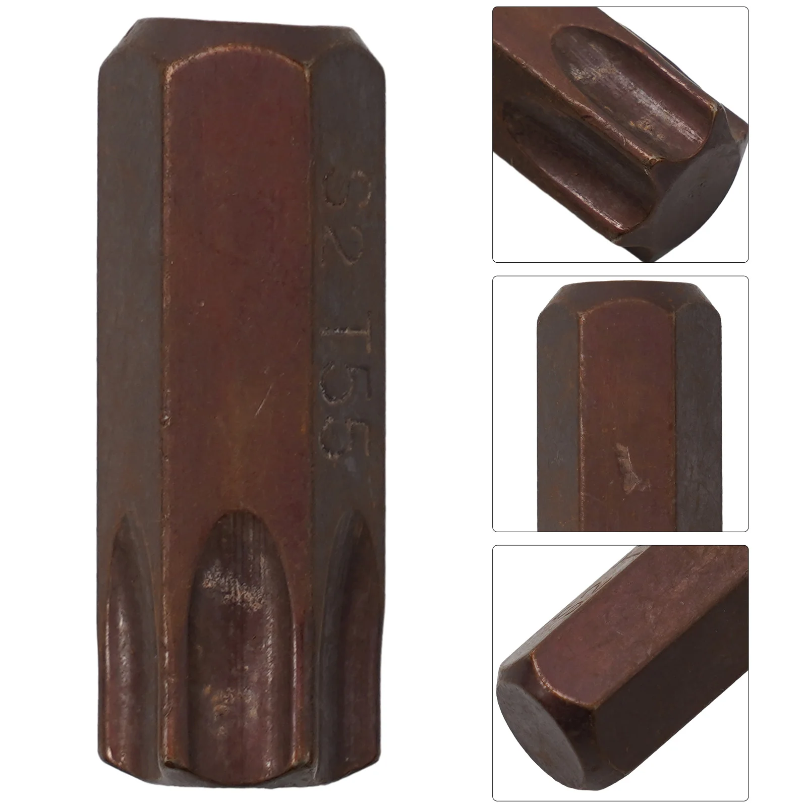 1 pz 30mm metallo elettrico punte per cacciavite Torx riparazione utensili manuali per chiave elettrica punta a bussola T20/25/30/40/45/50/55