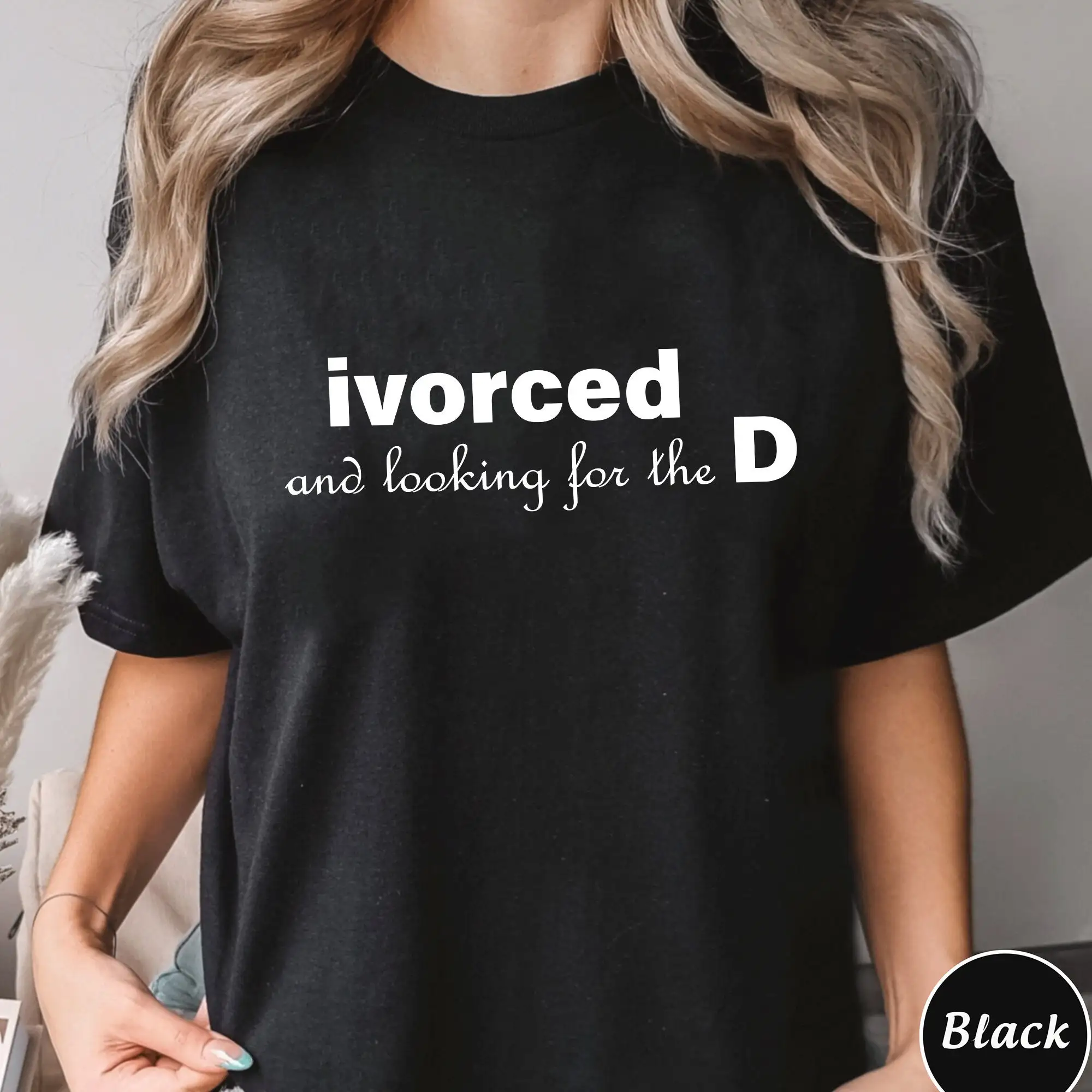 Funny Divorce T Shirt Sarcastic Divorced Sweat For Her Party Humor