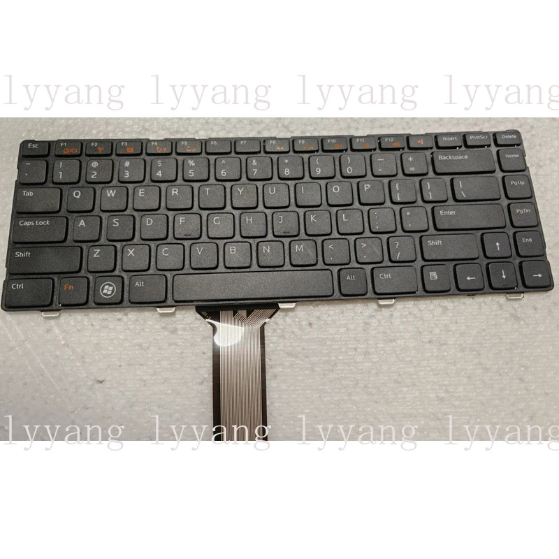 Teclado US para Dell Inspiron 14R N4050 M4040 N4110 N4120 M4110 15R N5040 N5050