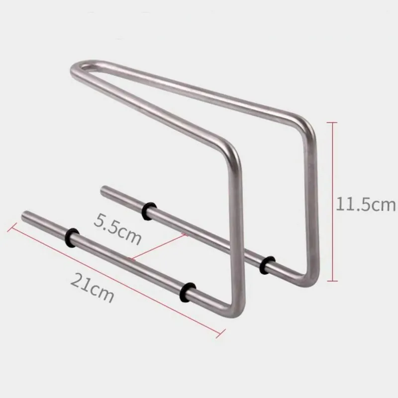Stainless Steel U-Shaped Tool Holder Rack Eyeglass Repair Kit Organizer for Pliers Screwdrivers
