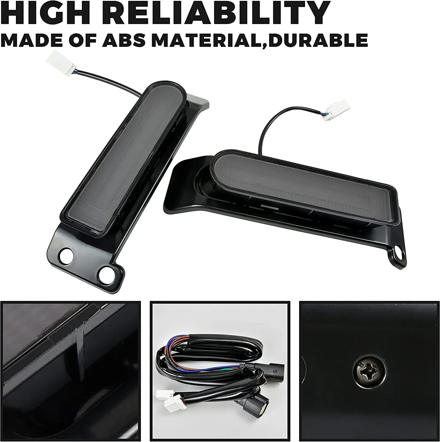 

Motorcycle Accessories Saddlebag Running Braking Turning Filler Lights for Harley Davidson Touring 2014-2023