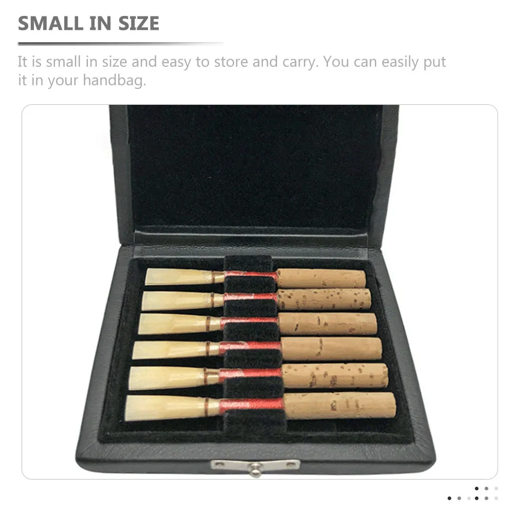 

Oboe Reed Storage Holder PU Oboe Reed Case Oboe Reed Organizer Oboe Reed Storage Box PU Oboe Reed Organizer