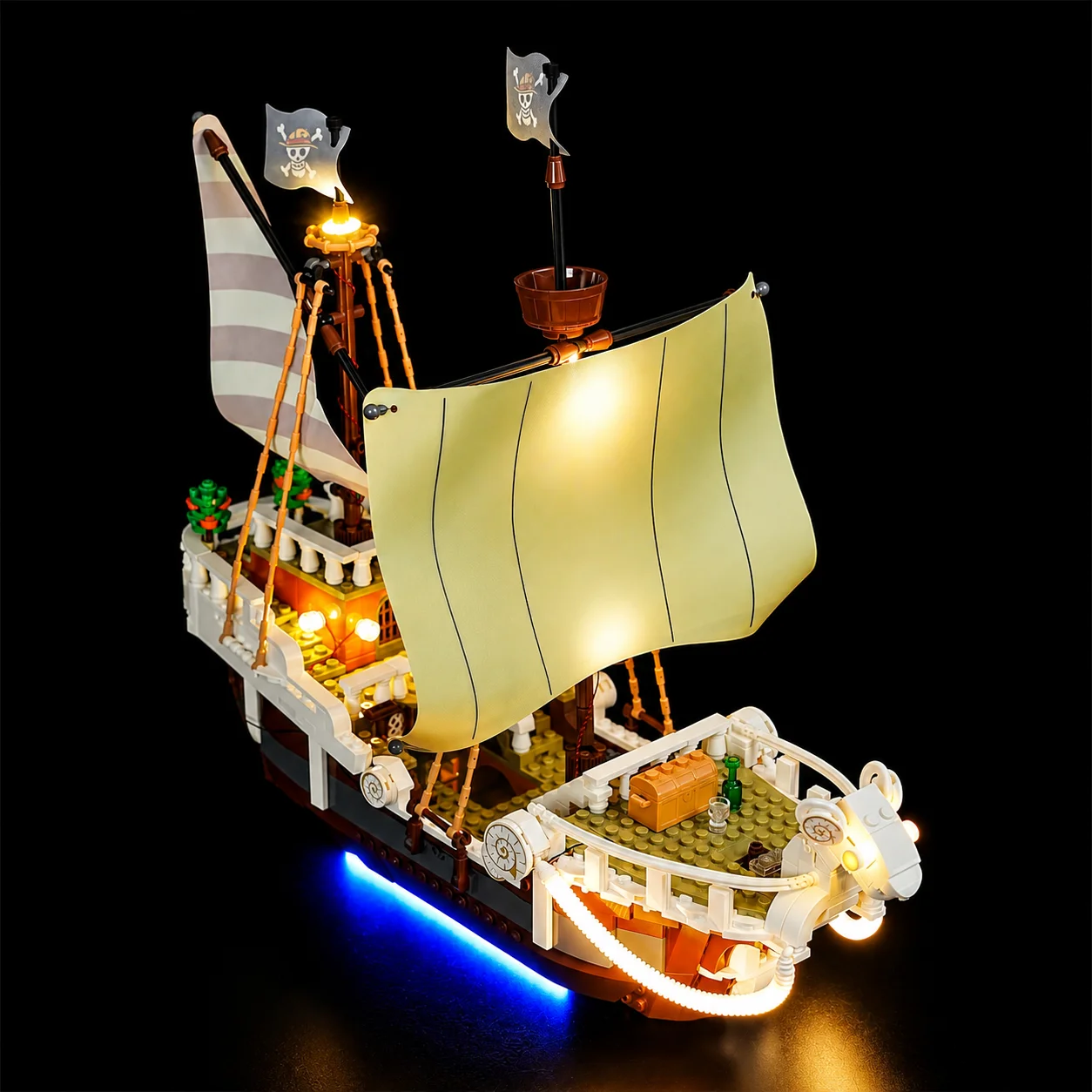 HPROSPER 5V LED Light (No Model) for Lego 75639 The Going Merry Pirate Ship Decorative Lamp With Battery Box
