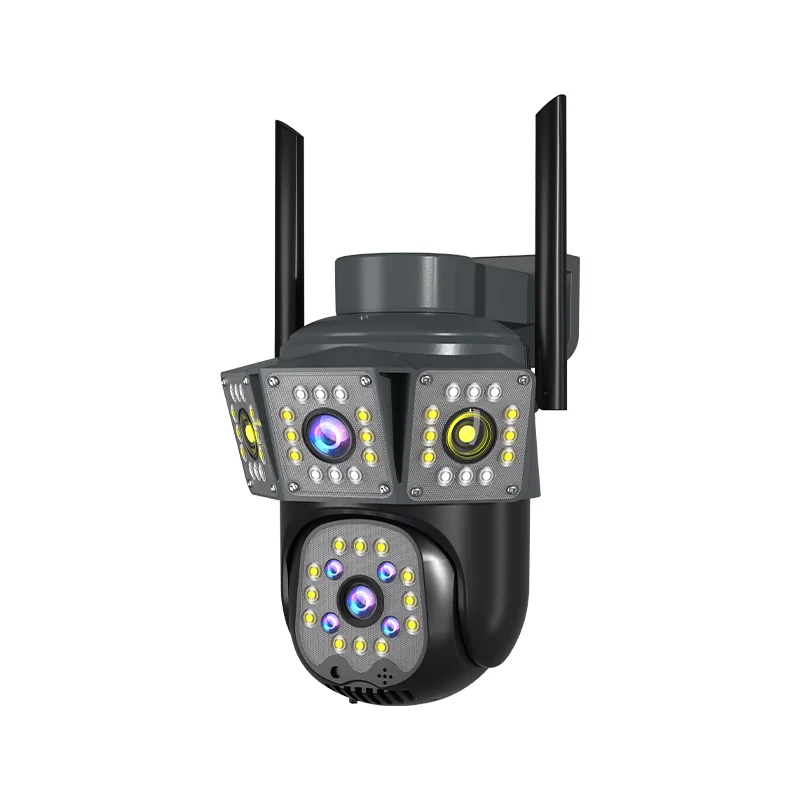 6MP V360Pro App Triple  Lens 3 Screen Full Color   PTZ IP Dome Camera AI Humanoid Detection Home Security CCTV Baby Monitor