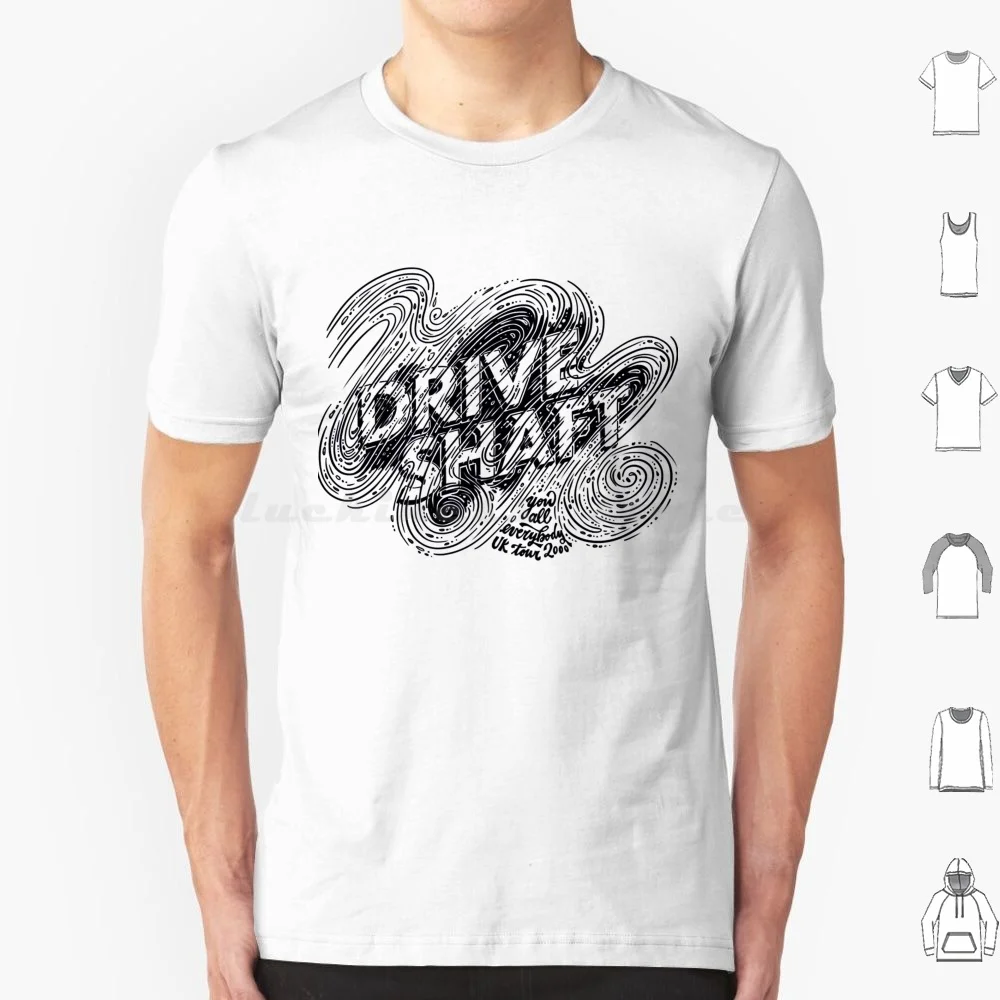 

Классическая футболка Drive Shaft-You All Everybody Tour, хлопковая крутая футболка 6xl Drive Shaft You All Everybody Tour