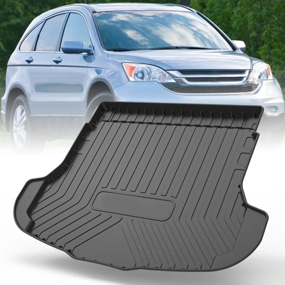 

TPE Car Trunk Mat For Honda CRV 2007 2008 2009 2010 2011 Waterproof Protective Liner Trunk Pad Tray Rubber Mat