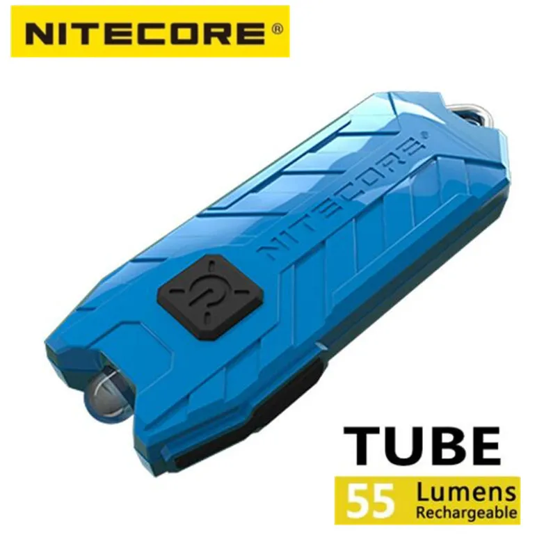 NITECORE Tube V2.0 Mini Light Micro-USB Rechargeable EDC Pocket Flashlight Waterproof Keychain Light weight Key Lamp