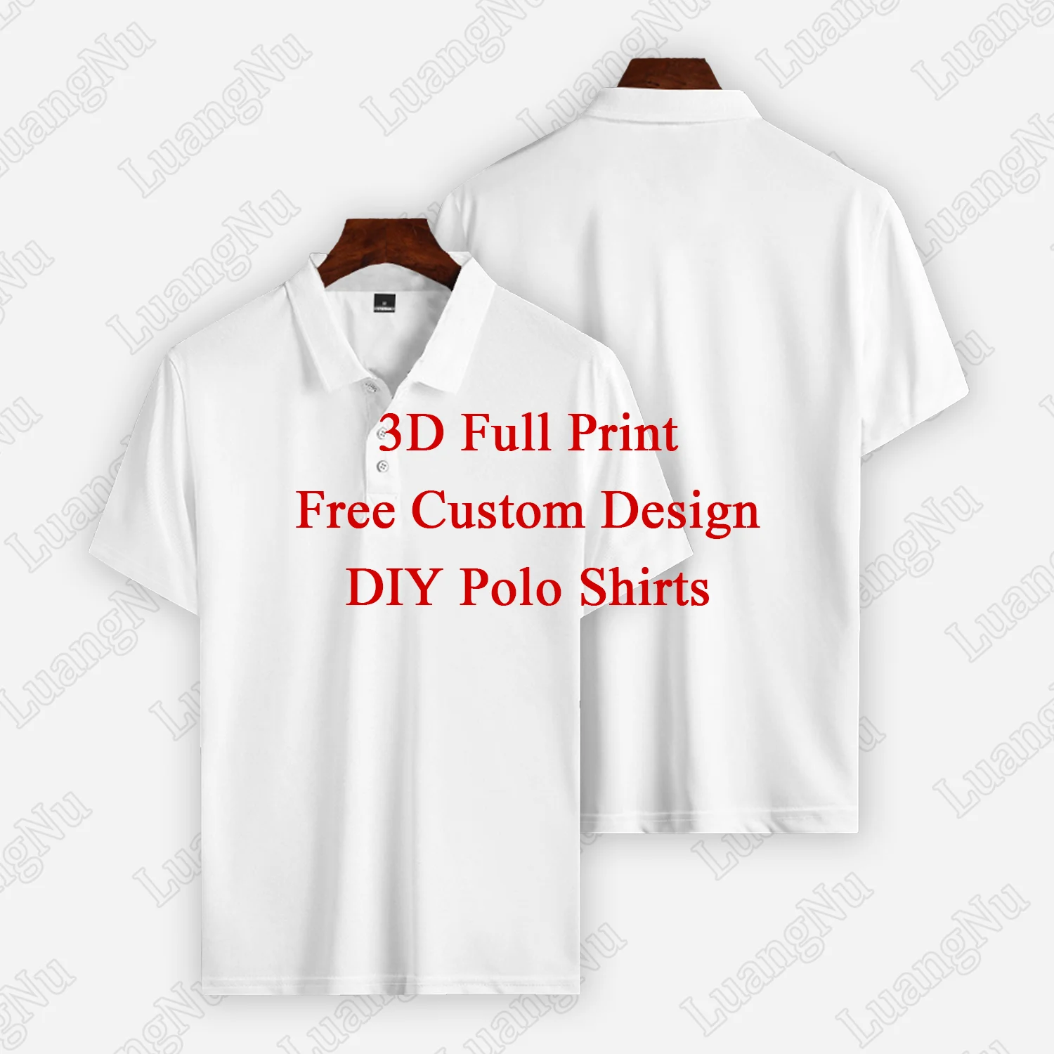 Custom Patterns Polo Shirts Man Women Summer Short Sleeve Golf Wear Clothing 3D Overalls Tops T-shirt Factory Outlet Free Design