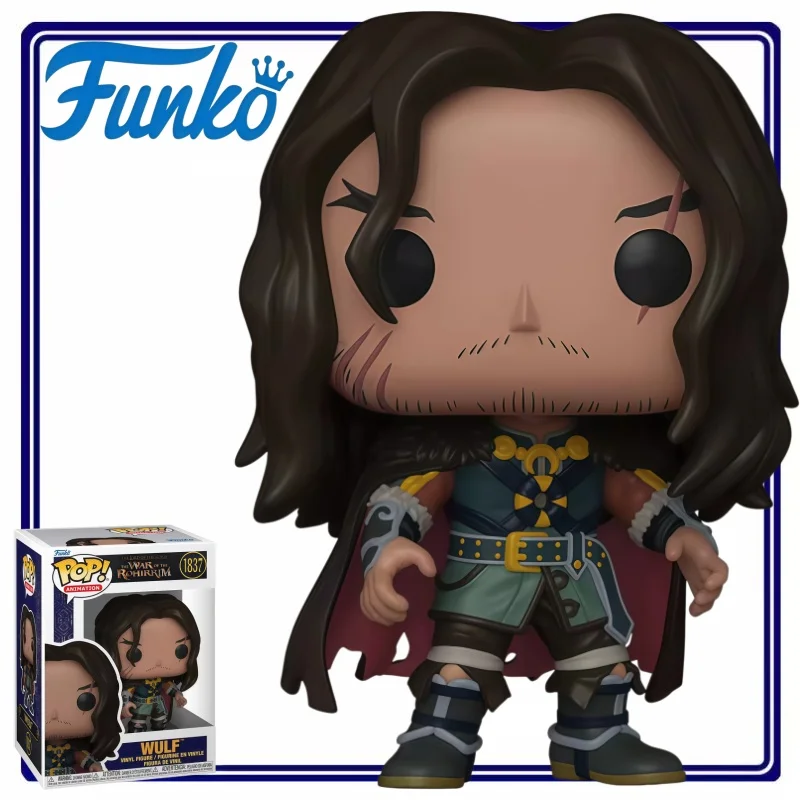 Figura Coleccionable de Vinilo Funko Pop del Señor de los Anillos, Guerrero Wulf, Adorno de Escritorio, Regalo de Cumpleaños o Festivo para Fanáticos de la Película