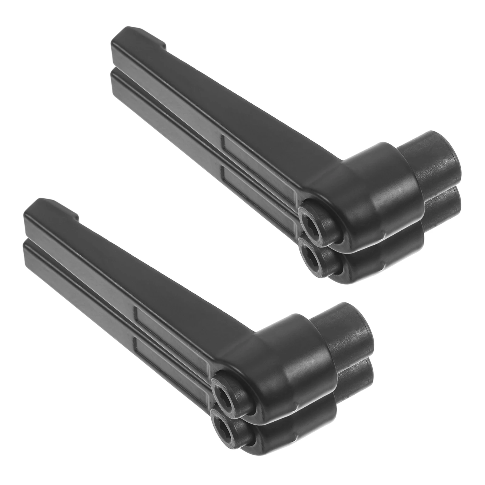 

4pcs Adjustable Clamping Lever Handles Aluminum Alloy Female Thread Fixing Components for Machinery Furniture Electronics