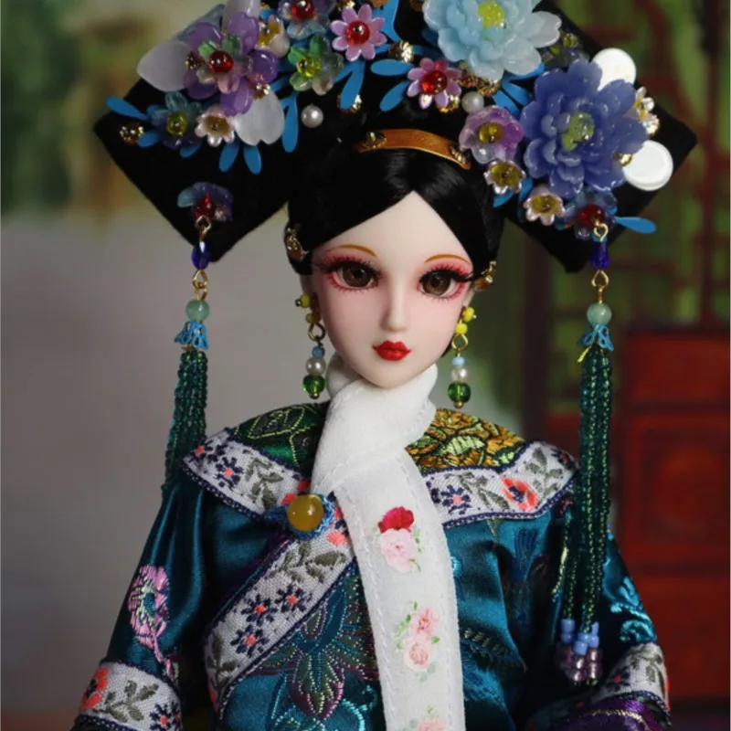 

2025 Creative Chinese Ancient Costume Doll Vintage Original Ancient Style Gift Home Decoration Handmade Ornament 30cm Doll LI326