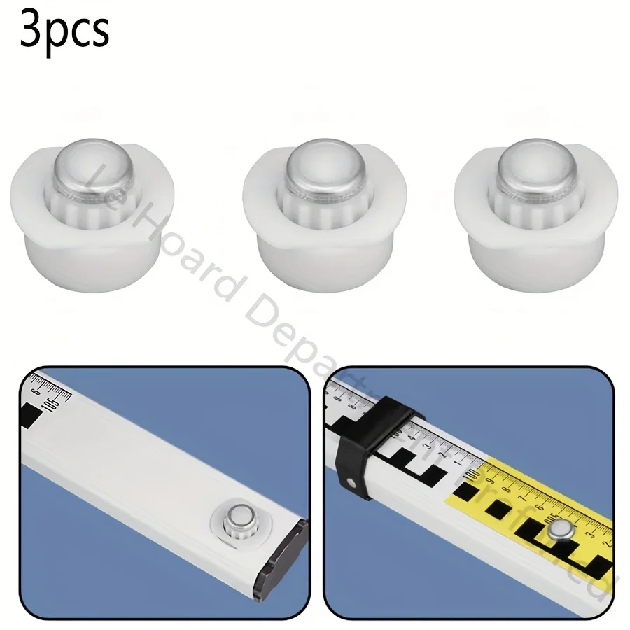 Livella a bolla livellante da 3 pezzi con fibbia ispessita, quadrata e rotonda, alta precisione, fibbia di ricambio speciale per livella a bolla