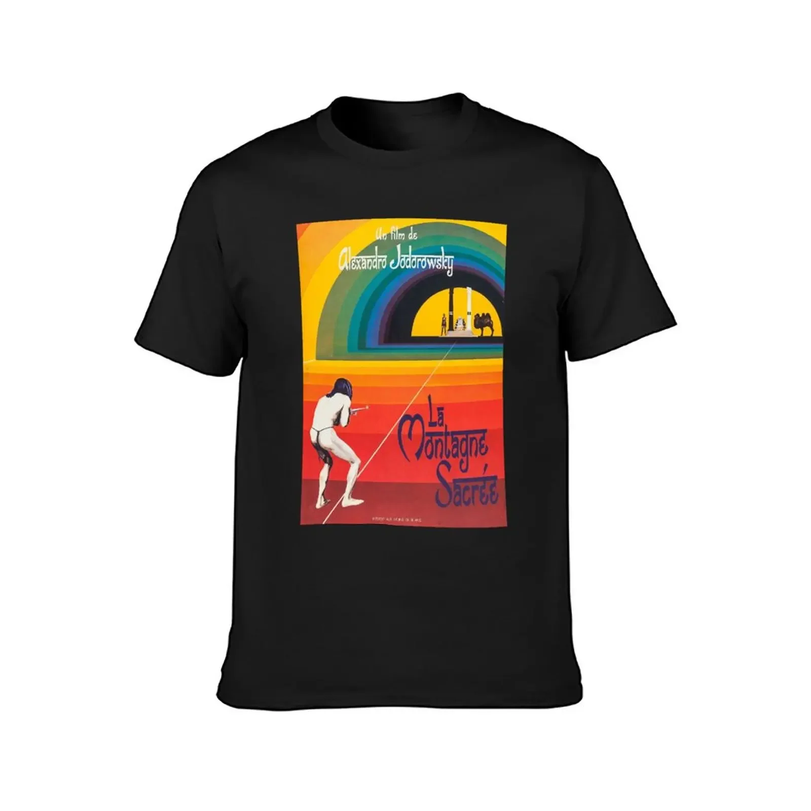 The Holy Mountain 1973 Alejandro Jodorowsky French Poster Photographic Print T-Shirt anime stuff fitted t shirts for men