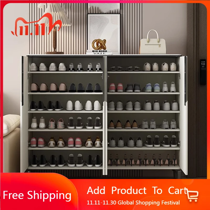 

Disinfecting Wooden Shoe Cabinet Storage Organizer College Dorm Essentials Shoe Shelf Italian Minimalist Muebles Home Furniture