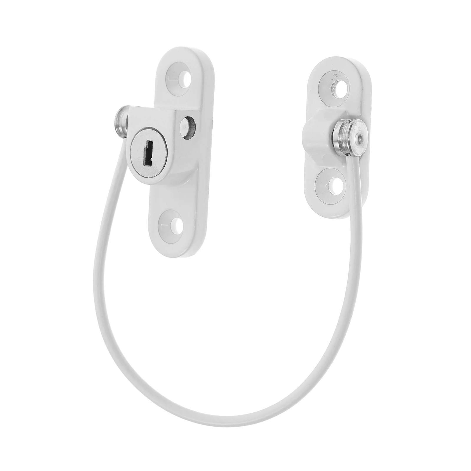 1 set 1 Set Adjustable Restrictor Child Safety Lock Security Lock Baby Protection Metal Sturdy Durable Easy Install Outward Push