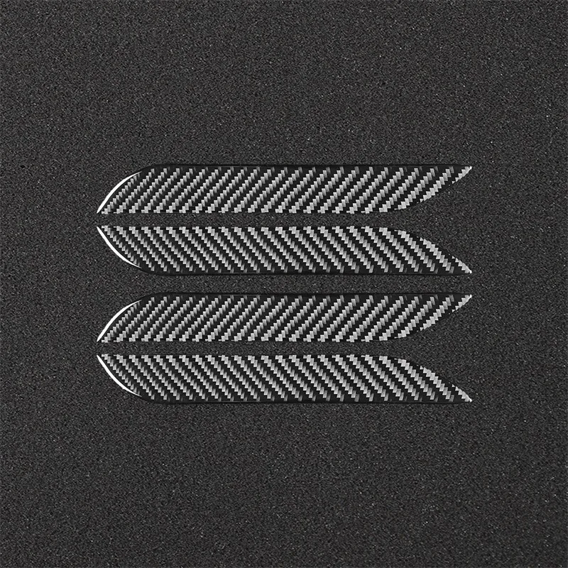 

For Tesla Model S Car Door Handle Sticker Door Wrap Cover Paste ModelS Accessories Carbon Fiber Glue