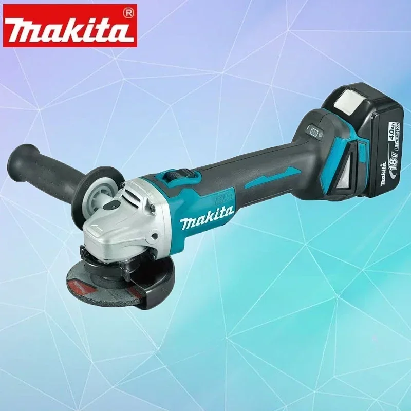 Makita DGA404 18V 125mm bezszczotkowa litowa elektryczna szlifierka kątowa akumulatorowa maszyna do cięcia polerka dużej mocy