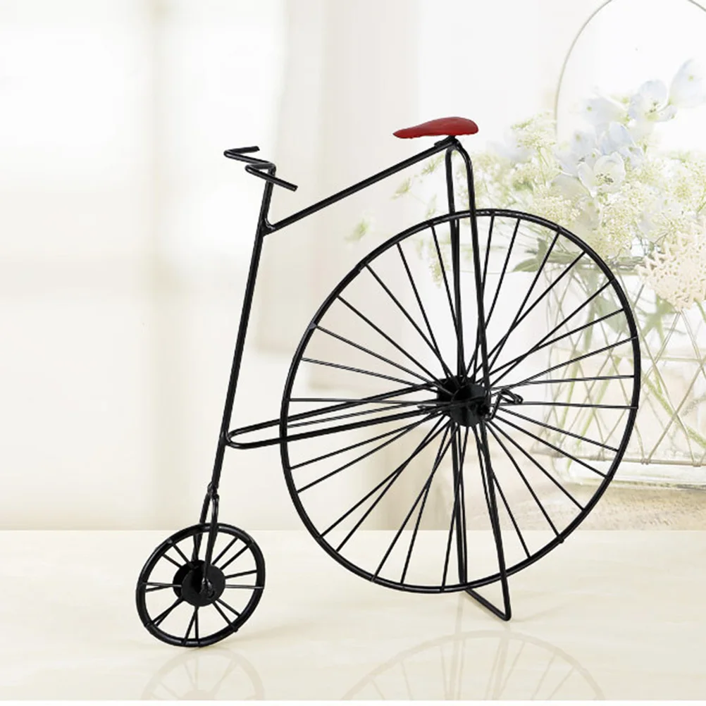 

Wrought Iron Bicycle Ornaments Table Decorations Desktop Crafts Creative Decorative