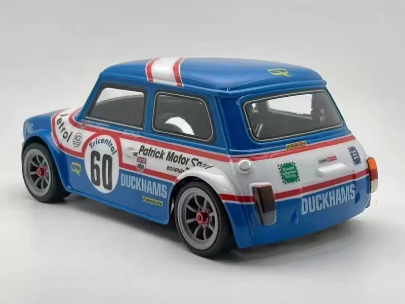 1/10 Mini 1275GT przezroczysta obudowa 165mm do samochód 210mm rozstaw osi Tamiya M podwozie Carten M210