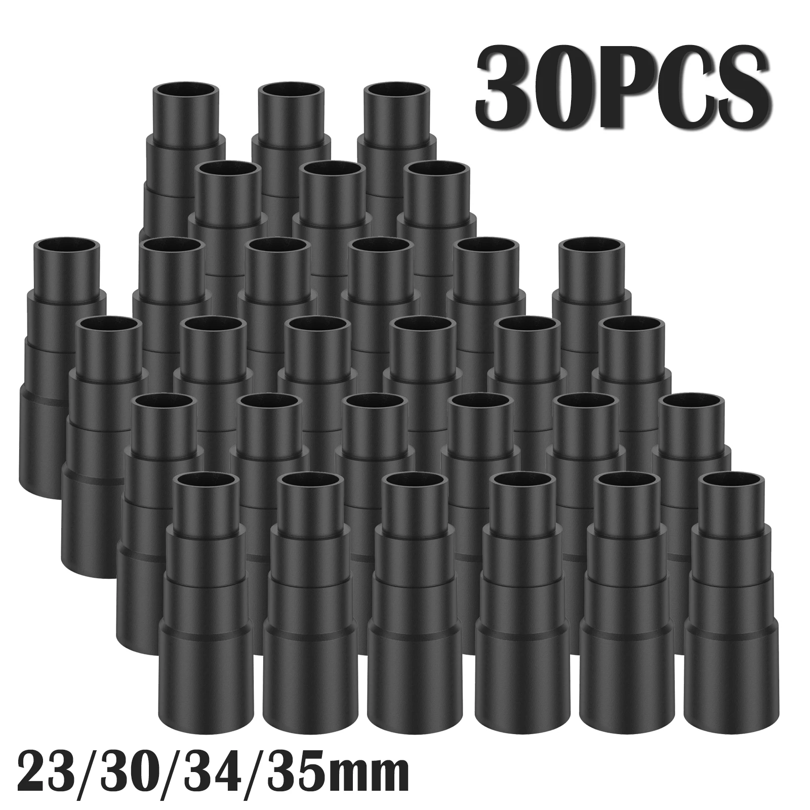 

6PCS/Set Vacuum Cleaner Adapters Universal Durable Vacuum Cleaner Power Tool 23/30/34/35mm Sander Dust Extraction Hose Connector