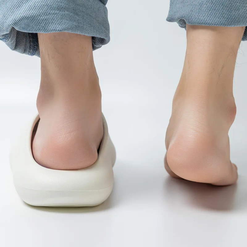 2023 summer fashion couple detachable platform sandals and slippers women wear indoor home drag men anti-slip wholesale.