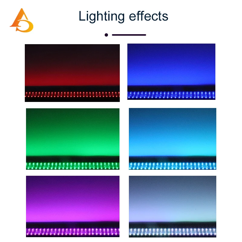 Светодиодный настенный светильник 12x3 Вт RGB 3в1, луч для мытья стены для бара, дискотеки, вечеринки, светодиодный настенный светильник для мытья