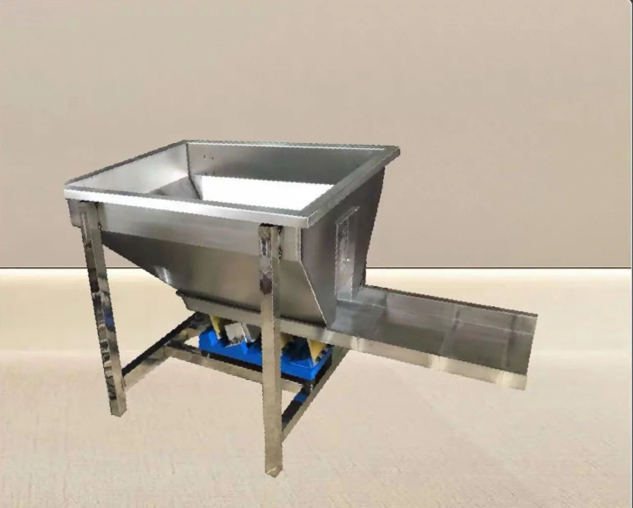Large Capacity Small Magnetic Electromagnetic Linear Vibrator Feeder Adjustable Stainless Steel Construction Manufacturing Plant