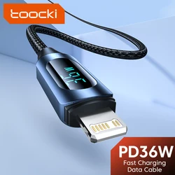 Toocki 36W USB Type C Cable For iphone 14 12 13 Pro Max 6 7 8 Plus Xs Xr iPad MacBook PD Fast Charge Charger Lightning Wire Cord
