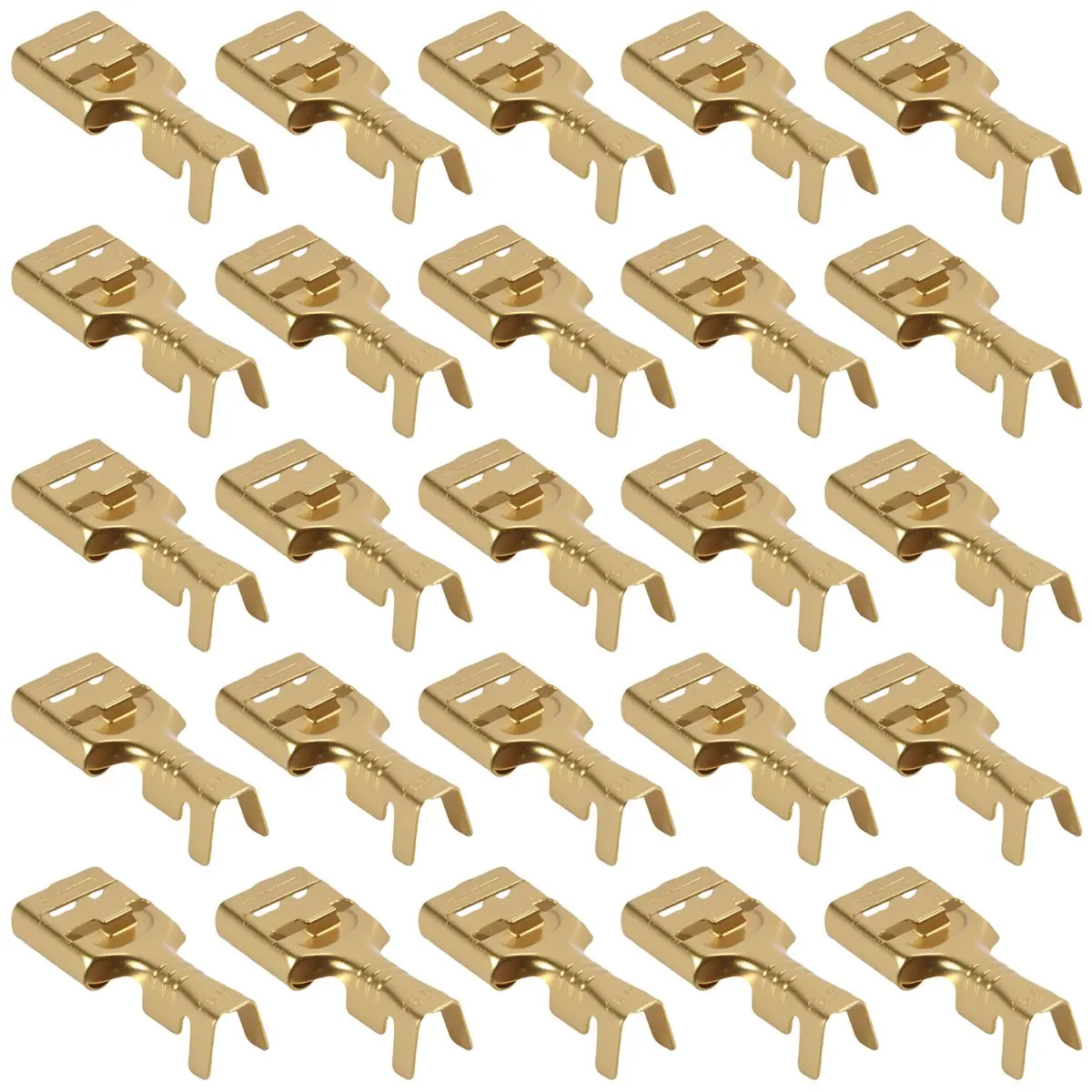 & Top Brass 6.3 mm Connectors Female Spade Cable Terminals, 20 Piece