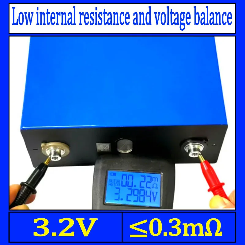 New 3.2V 340AH Lifepo4 Battery 3C High Power Grade A DIY 12V 24V 48V EV RV Solar Energy Storage Rechargeable Battery Tax Free