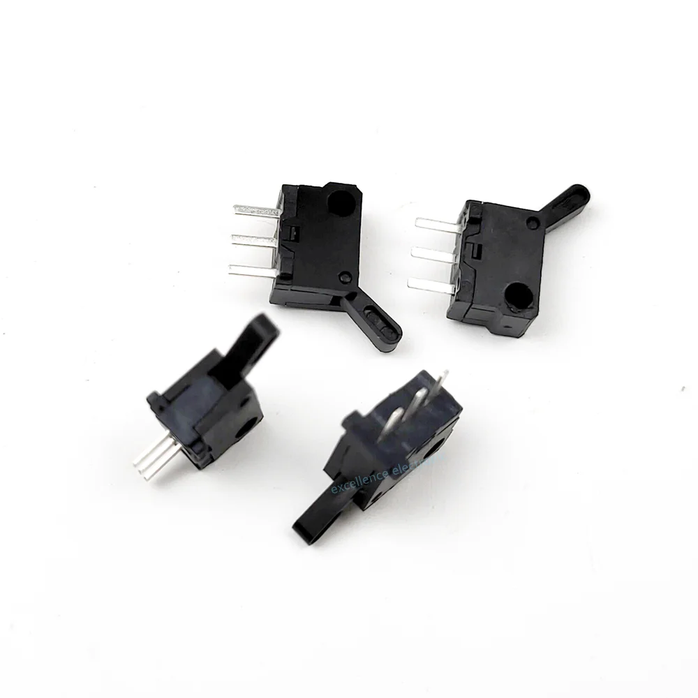 100/50/10PCS Limit Switch 3 Pins Direct Insertion Reset Micro Motion Detection Button Switch for Game Flash Door Reset Switch