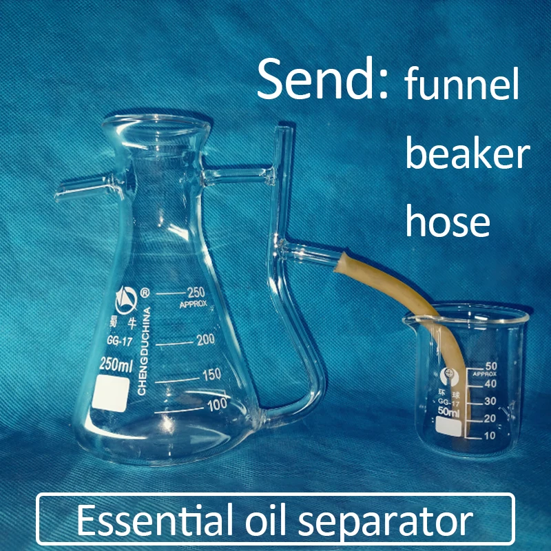 Essential Oil Separator Hydrolate Essential Oil Water Separate Tool Chinese Herb Medicine Petal Purification Liquid Collector