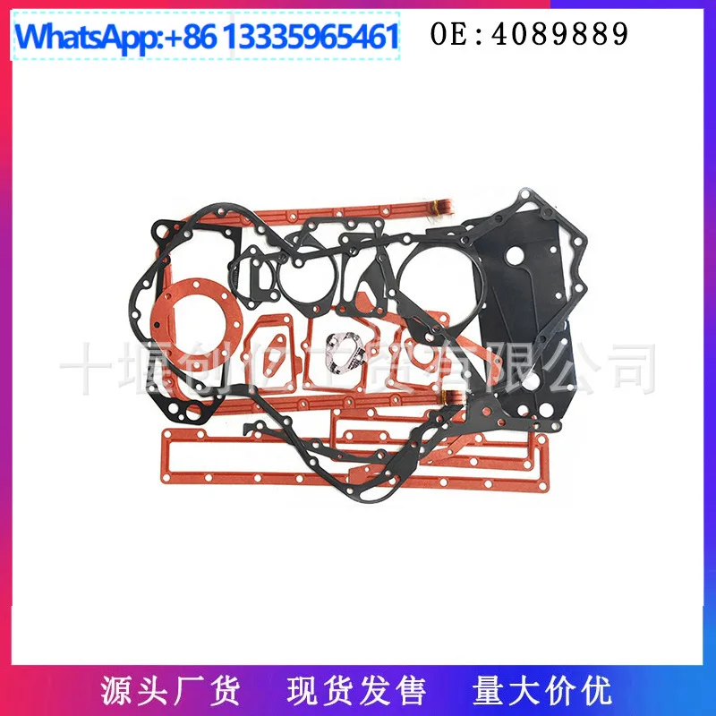 

Suitable for Cummins QSL engine lower repair kit gasket 4089889 4089979 3800342
