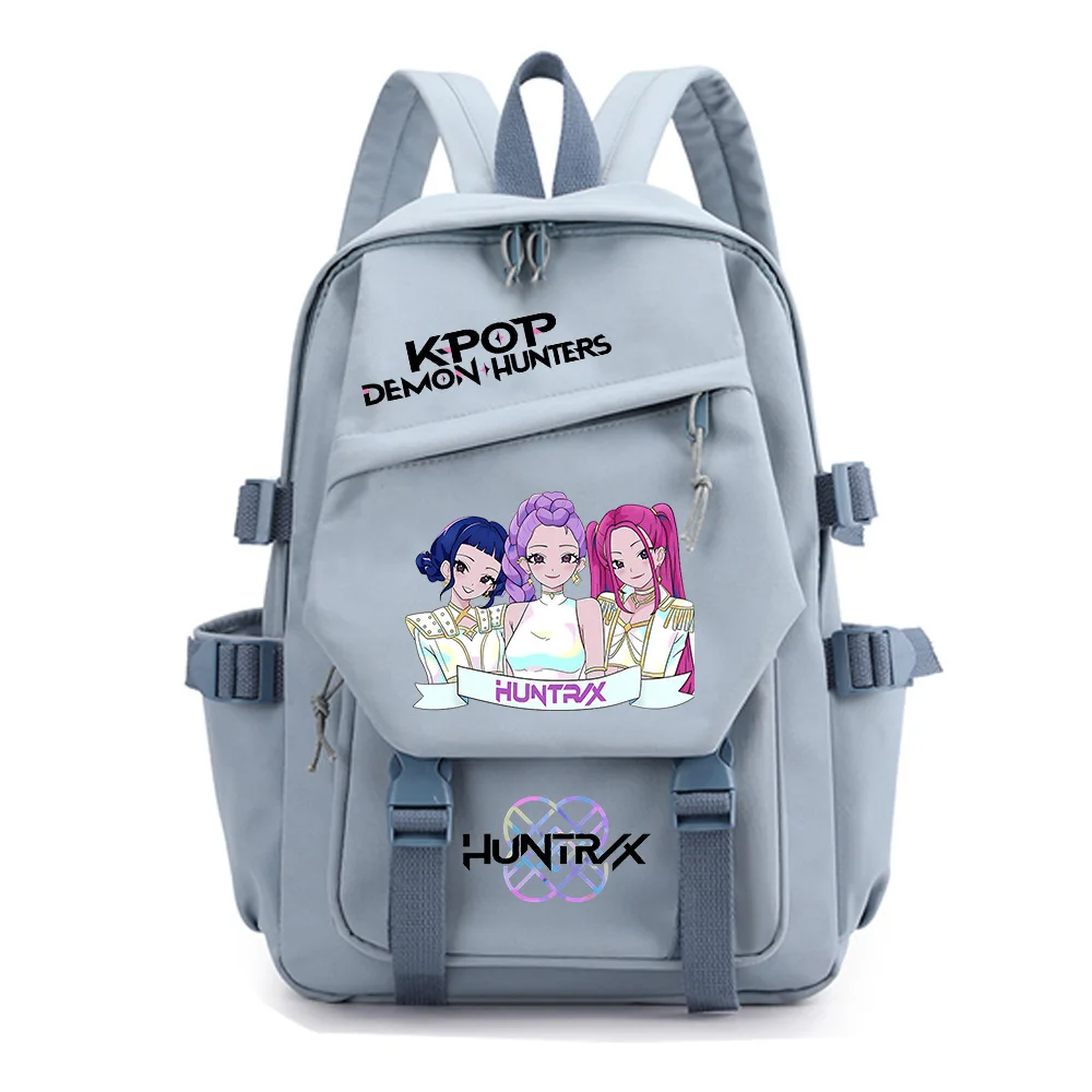 Anime K-Pop: Demon Hunters Cosplay Backpacks Mira Rumi Zoey School Bags Saja Boys Travel Backpack Halloween Costume Accessories