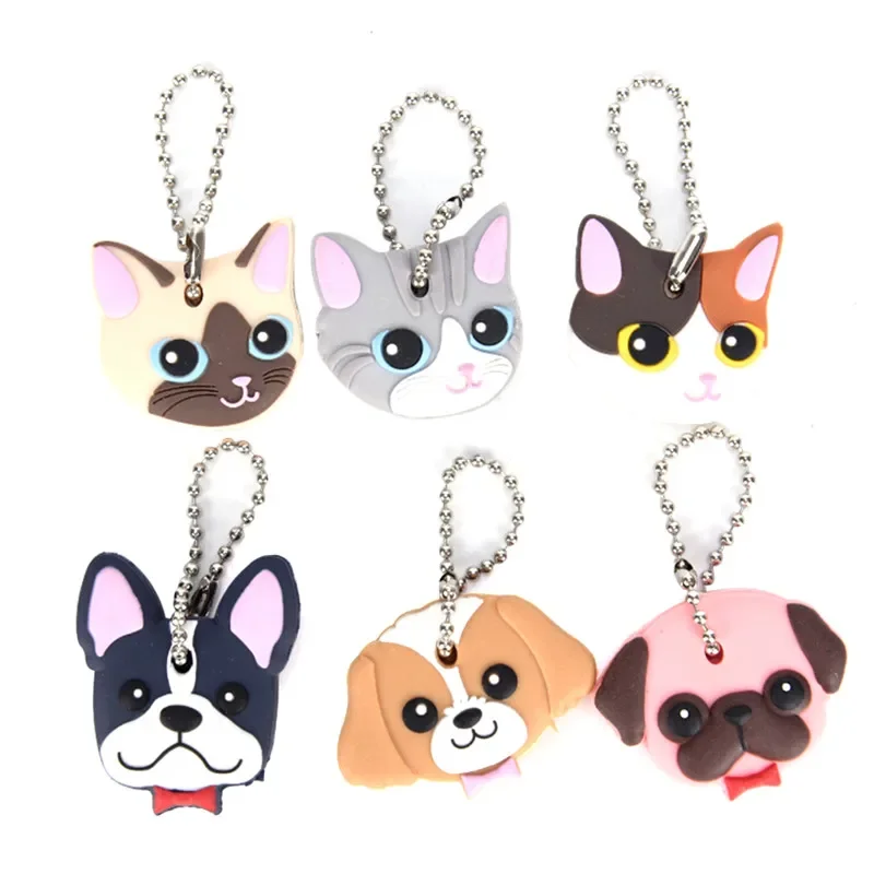 1/2/3pcs Cartoon Key Protective Case Cover For Key Control Dust Cover Holder Organizer Home Accessories Supplies