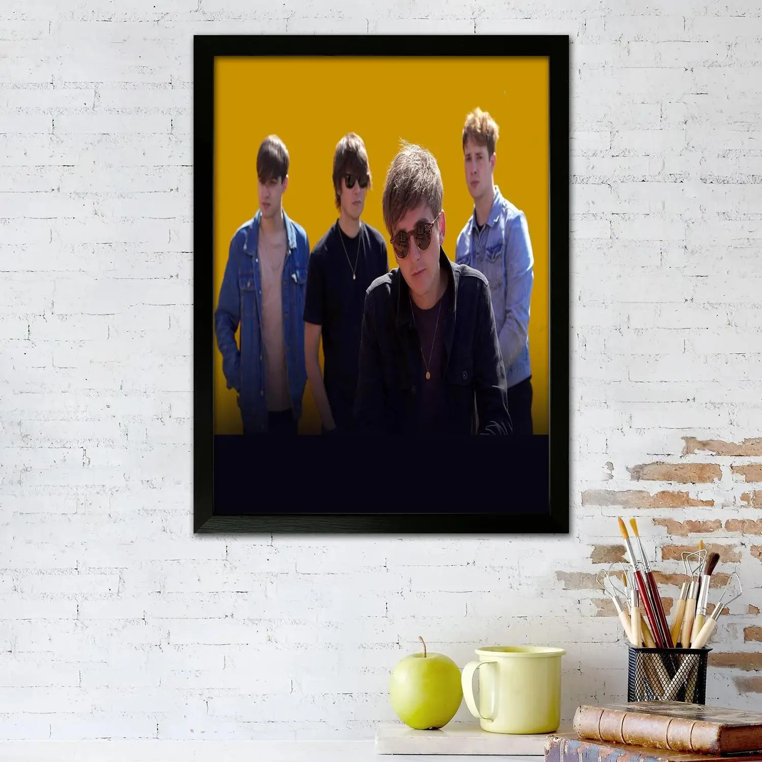 Kaiser Chiefs Canvas Art Poster, Wall Art Picture Print, Modern Family Bedroom Decor Posters,Decorative painting