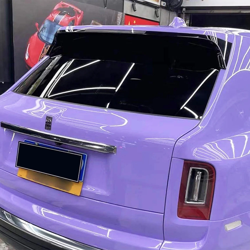 Ultra Glossy Violet Purple Wrap PET DIY Vinyl Film Car Whole Body PVC Decals Protective Stickers Cover Auto Tuning Accessories