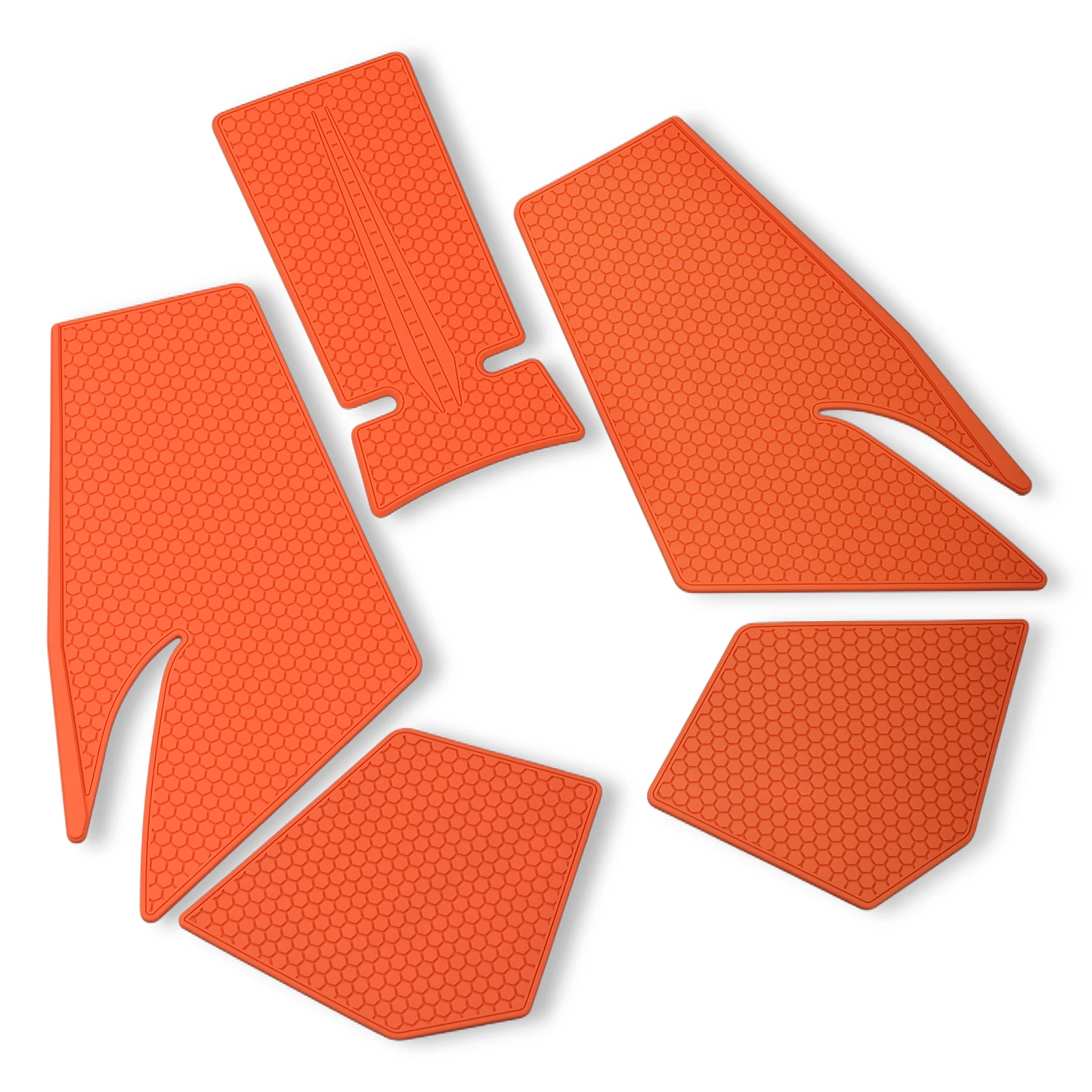 

Motorcycle Tank Grip Protector Pads, Anti-Slip Honeycomb Design, Compatible with Suitable for KTM DUKE790/890 R Annual format