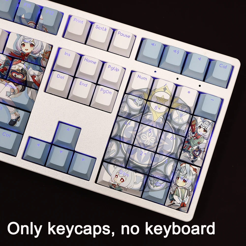 108 Keys genshin impact keycap sigewine PBT subbed Cherry backlit keycap อนิเมะคีย์เกมสำหรับ ANSI 61 87 104รูปแบบ108