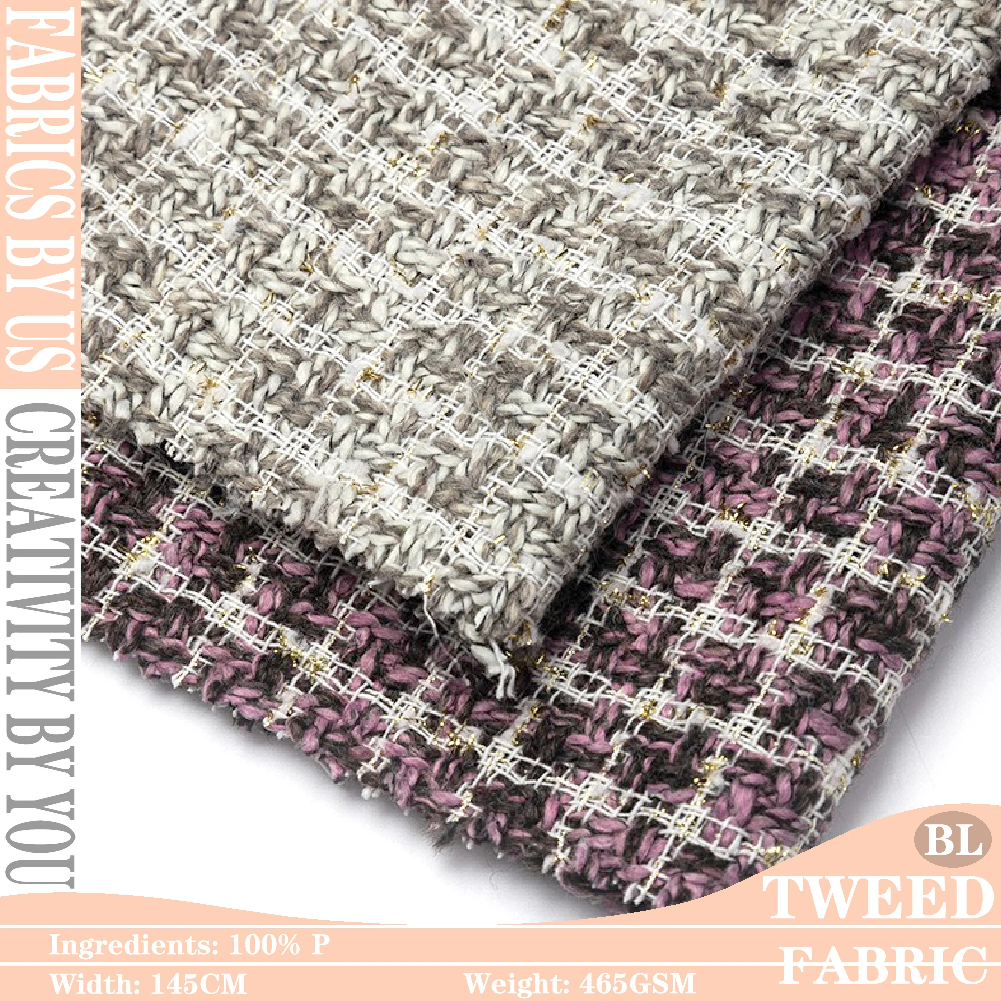 

Твидовая ткань — мягкий твид, приятный для кожи, для одежды, куртки, рубашки, юбки, ручной работы своими руками (на метр)