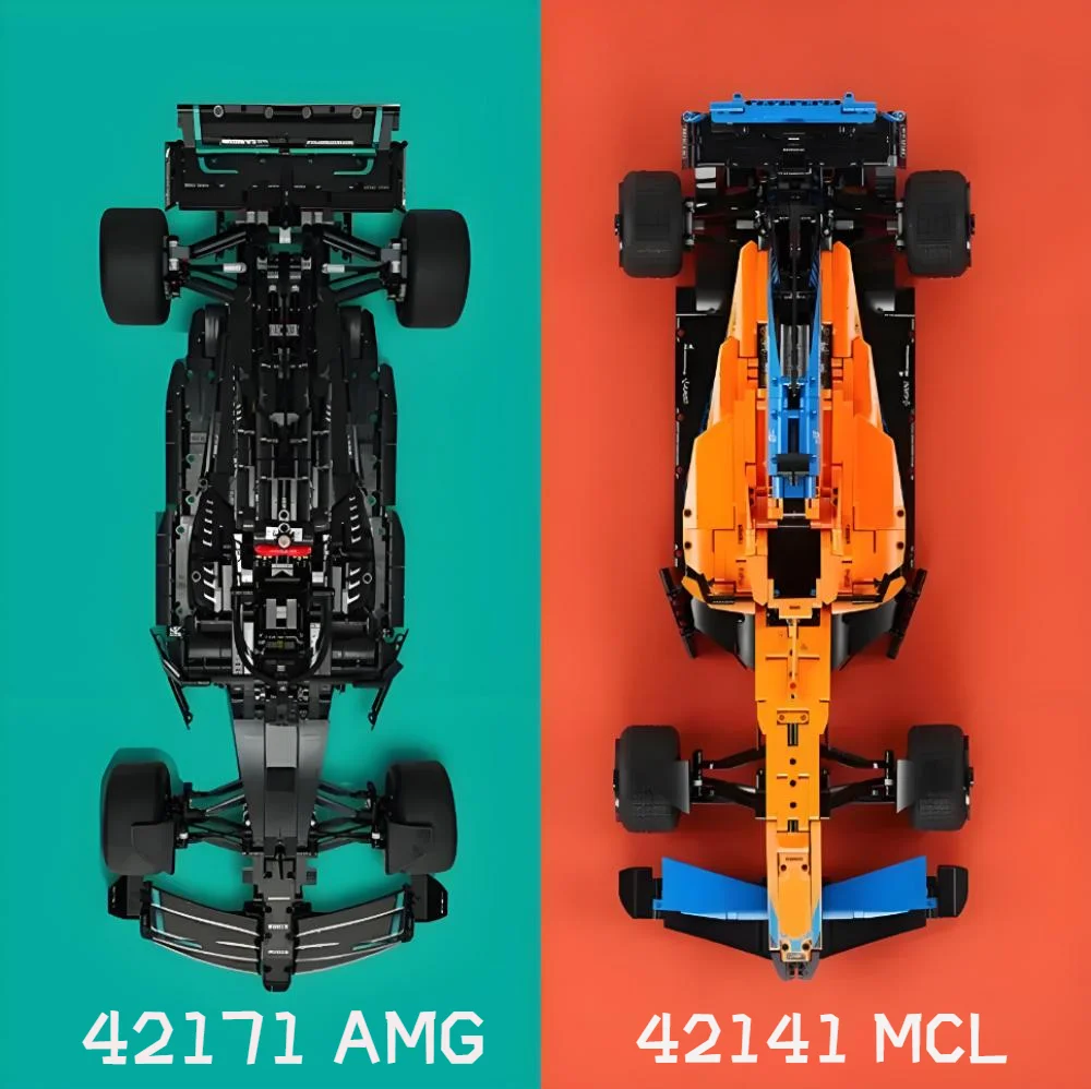 Technical 42171 F1 W14 E Performance 42141 Mclarener Formula Super Car Model Building Kit  Bricks Toys For Kids Birthday Gift