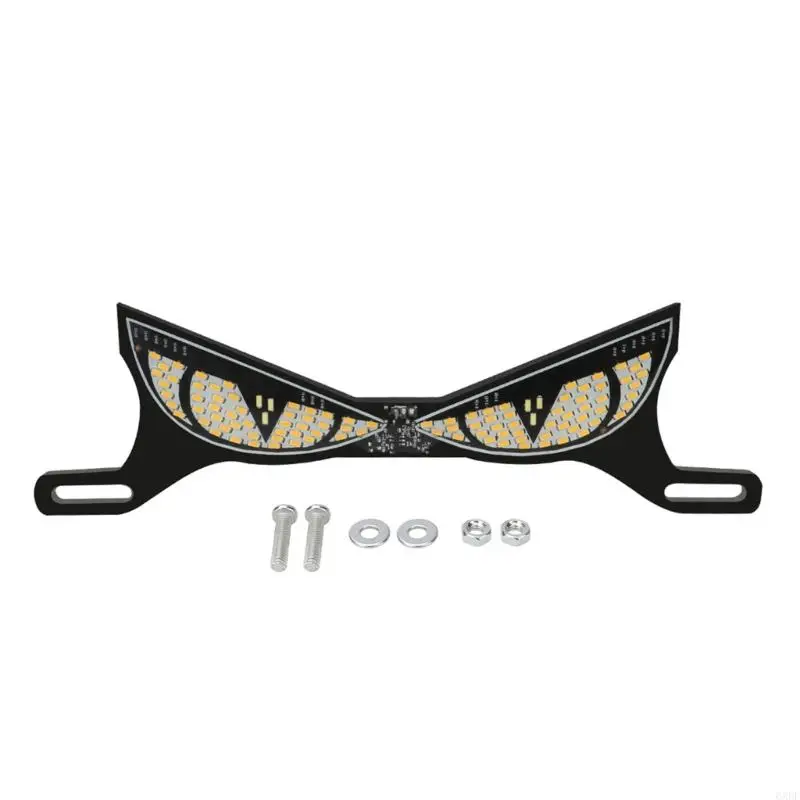 2026 New Energy Efficient LED Motorcycle License Plate Screw Lights Heat Resistant Acrylic Long Lasting Design